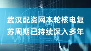 武汉配资网本轮核电复苏周期已持续深入多年