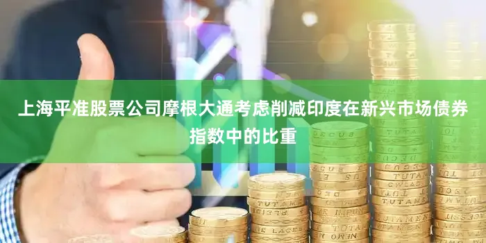 上海平准股票公司摩根大通考虑削减印度在新兴市场债券指数中的比重