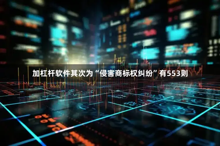 加杠杆软件其次为“侵害商标权纠纷”有553则